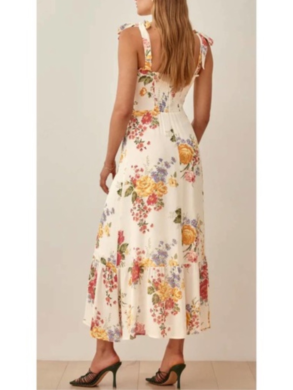 NEW Reformation Nikita Dress Bouquet 12 - Picture 13 of 17